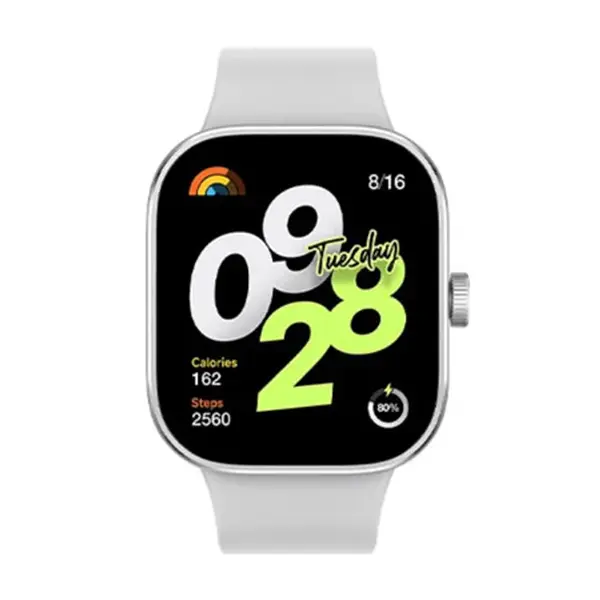 Xiaomi Redmi Watch 4 Smartwatch with 1.97″ AMOLED Display – Color: Silver – View 2